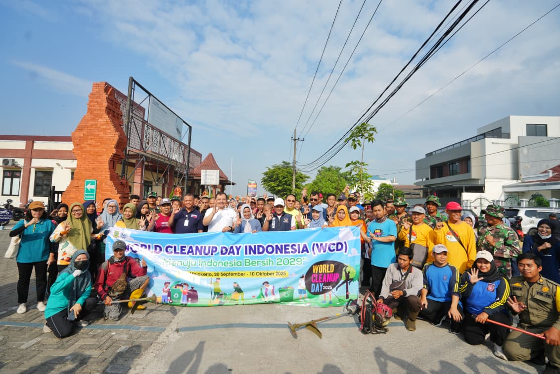 Dukung Program KLH/BPLH, Mojokerto Sukses Tekan Timbulan Sampah hingga 50%