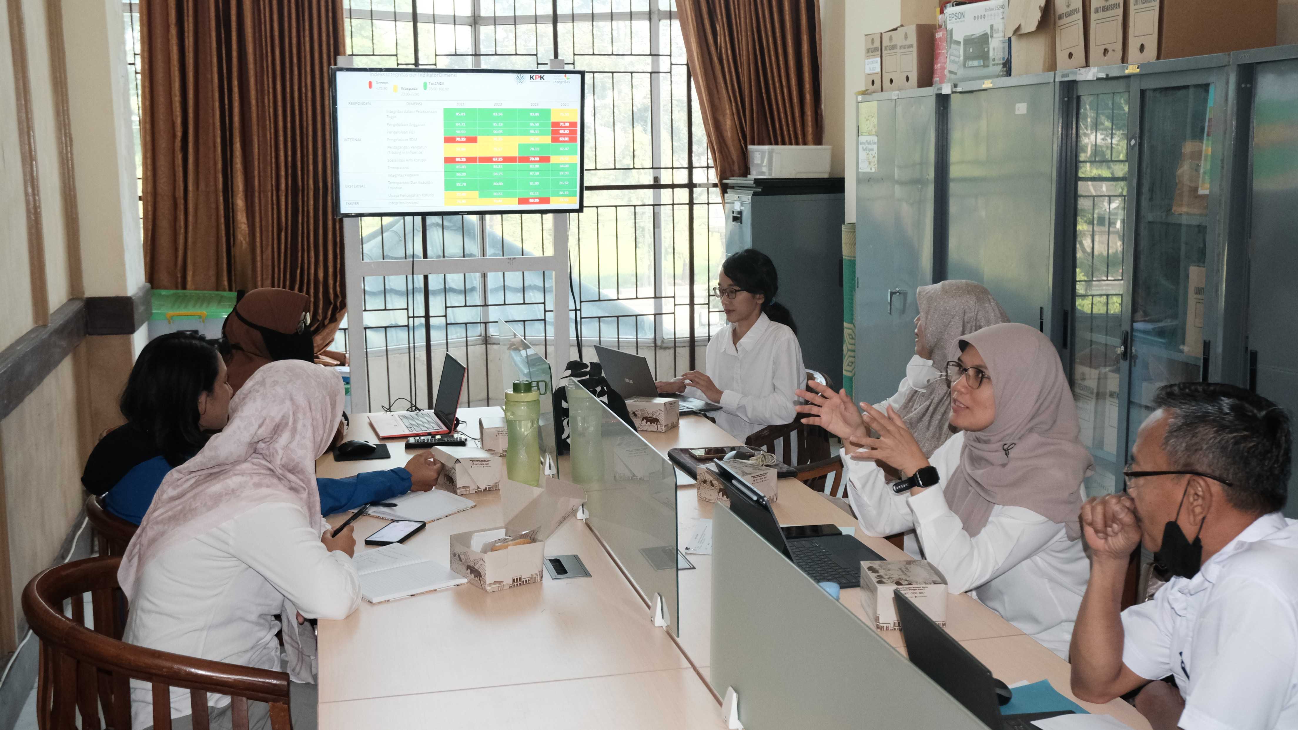 Sosialisasi SPI 2025 di Pusdal LH Jawa: Dorong Integritas dan Komitmen Birokrasi Bersih