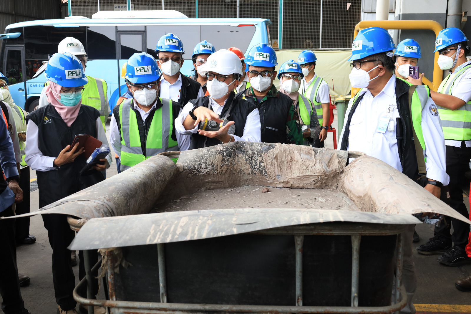 Wujud Keseriusan Negara, Satgas Cs-137 Laksanakan Penuntasan Pemusnahan Produk Udang Re-Impor Terkontaminasi