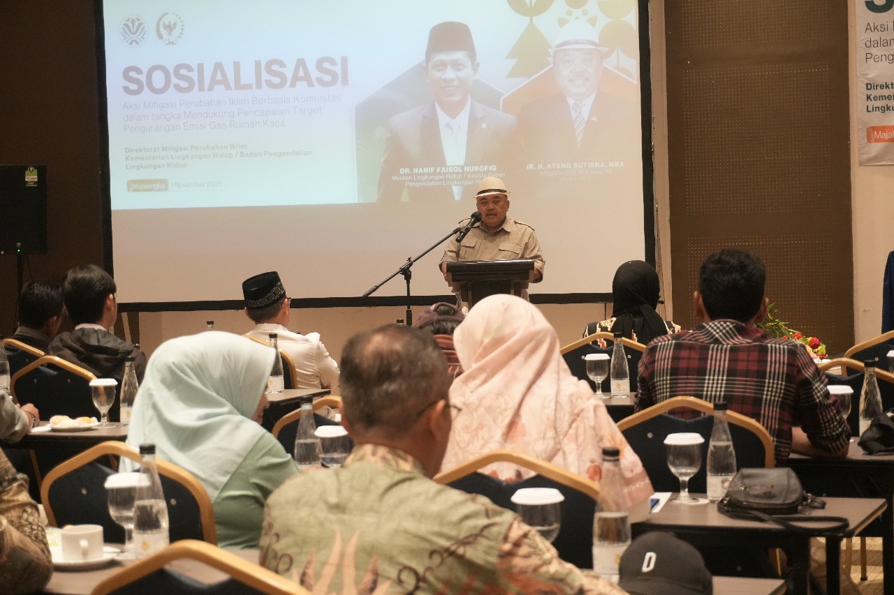 Dari Majalengka untuk Indonesia: Kolaborasi KLH–DPR Menyalakan Gerakan Iklim