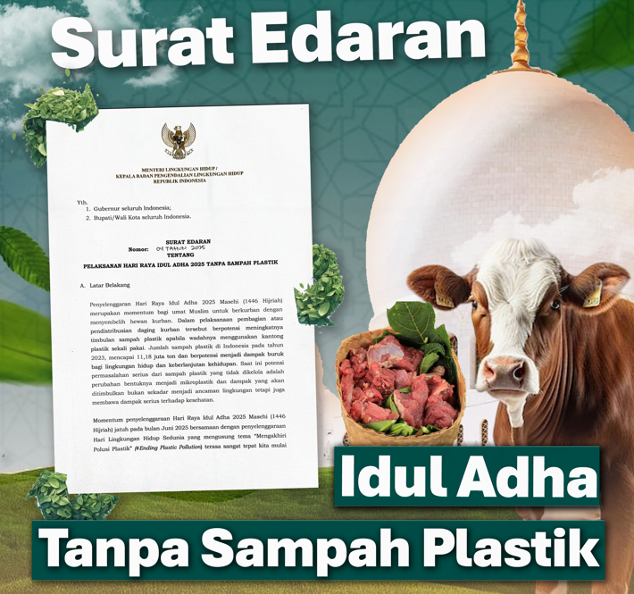 Rayakan Idul Adha 2025 Tanpa Sampah Plastik